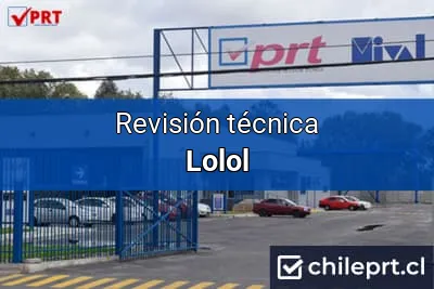 Revisión técnica en Lolol